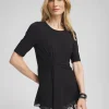 New Touch Of Cool™ Draped Tunic Tops