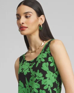 Clearance Touch Of Cool™ Floral Polished Tank Tops