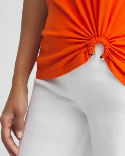 Best Sale Touch Of Cool™ Hardware Detail Tee Tops