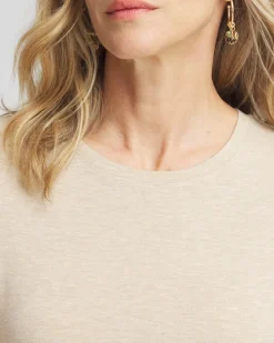 Clearance Touch Of Cool™ Heather Long Sleeve Tee Tops