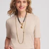 Cheap Touch Of Cool™ Heather Short Sleeve Layering Tee Tops