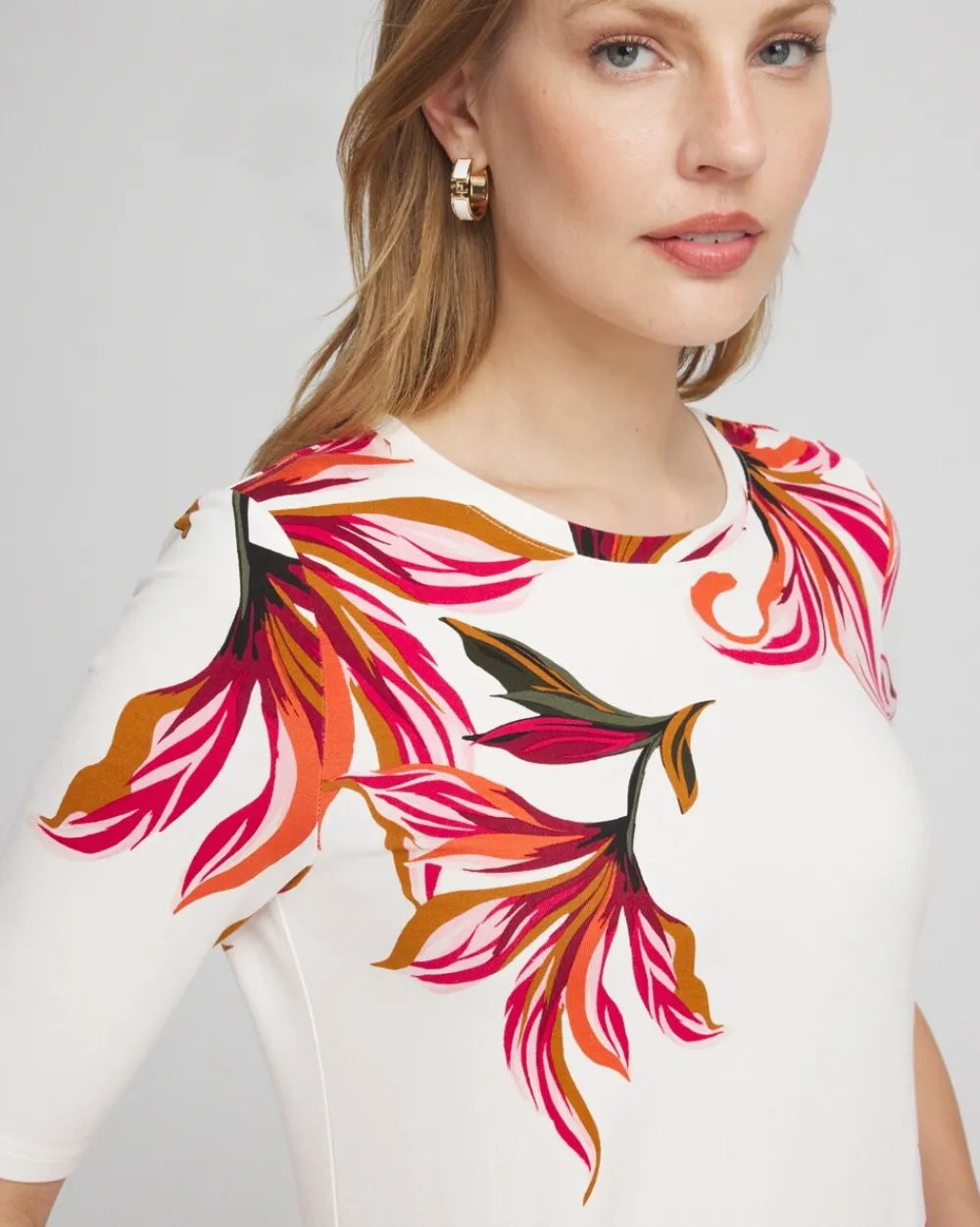 Shop Touch Of Cool™ Lily Short Sleeve Tee Tops