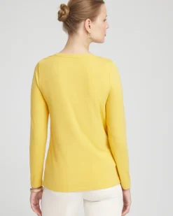 Cheap Touch Of Cool™ Long Sleeve Tee Tops