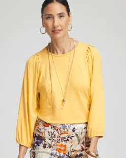 Flash Sale Touch Of Cool™ Seamed Tee Tops