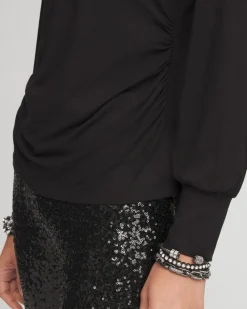 Sale Touch Of Cool™ Shirred Layering Tee Tops | Tees