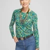 Store Touch Of Cool™ Spots Layering Tee Tops