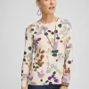 Clearance Touch Of Cool™ Sprig Dot Long Sleeve Layering Tee Tops