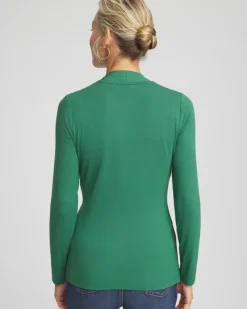Online Touch Of Cool™ Surplice Top Tops