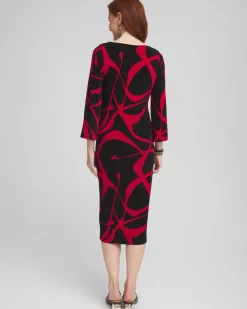Fashion Travelers™ Bell Sleeve Boat Neck Dress Dresses