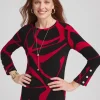 Best Travelers™ Button Sleeve Layering Top Tops