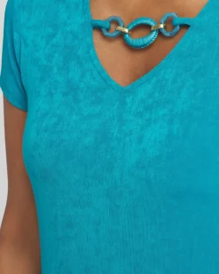 Best Travelers™ Chain Detail Top Tops