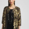 Discount Travelers™ Collection Embroidered Sequin Jacket Jackets & Coats