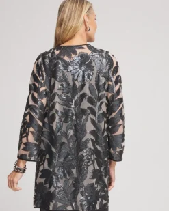 Discount Travelers™ Collection Lace Sequin Jacket Jackets & Coats