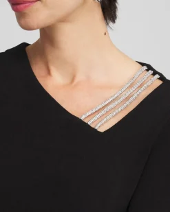 Clearance Travelers™ Diamond Lattice Top Tops