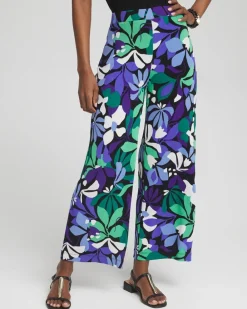 Discount Travelers™ Floral Cropped Pants Pants