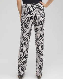 Sale Travelers™ Floral No Tummy Pants Pants