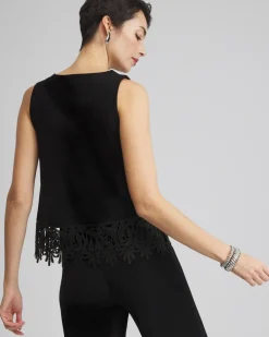 Outlet Travelers™ Lace Trim Top Tops