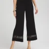 Outlet Travelers™ Macrame Trim Crop Pants