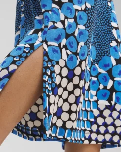 Fashion Travelers™ Mixed Dots Midi Skirt Skirts