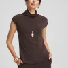 Clearance Travelers™ Mock Neck Top Tops