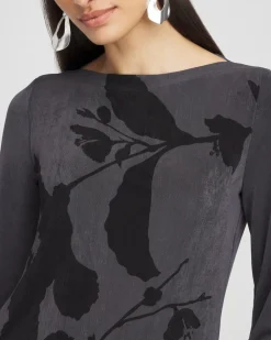New Travelers™ Modern Floral Tunic Tops