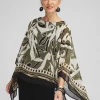 Fashion Travelers™ Paisley Chiffon Layer Top Tops