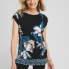Hot Travelers™ Placed Floral Tunic Tops