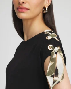 Outlet Travelers™ Shoulder Tie Top Tops