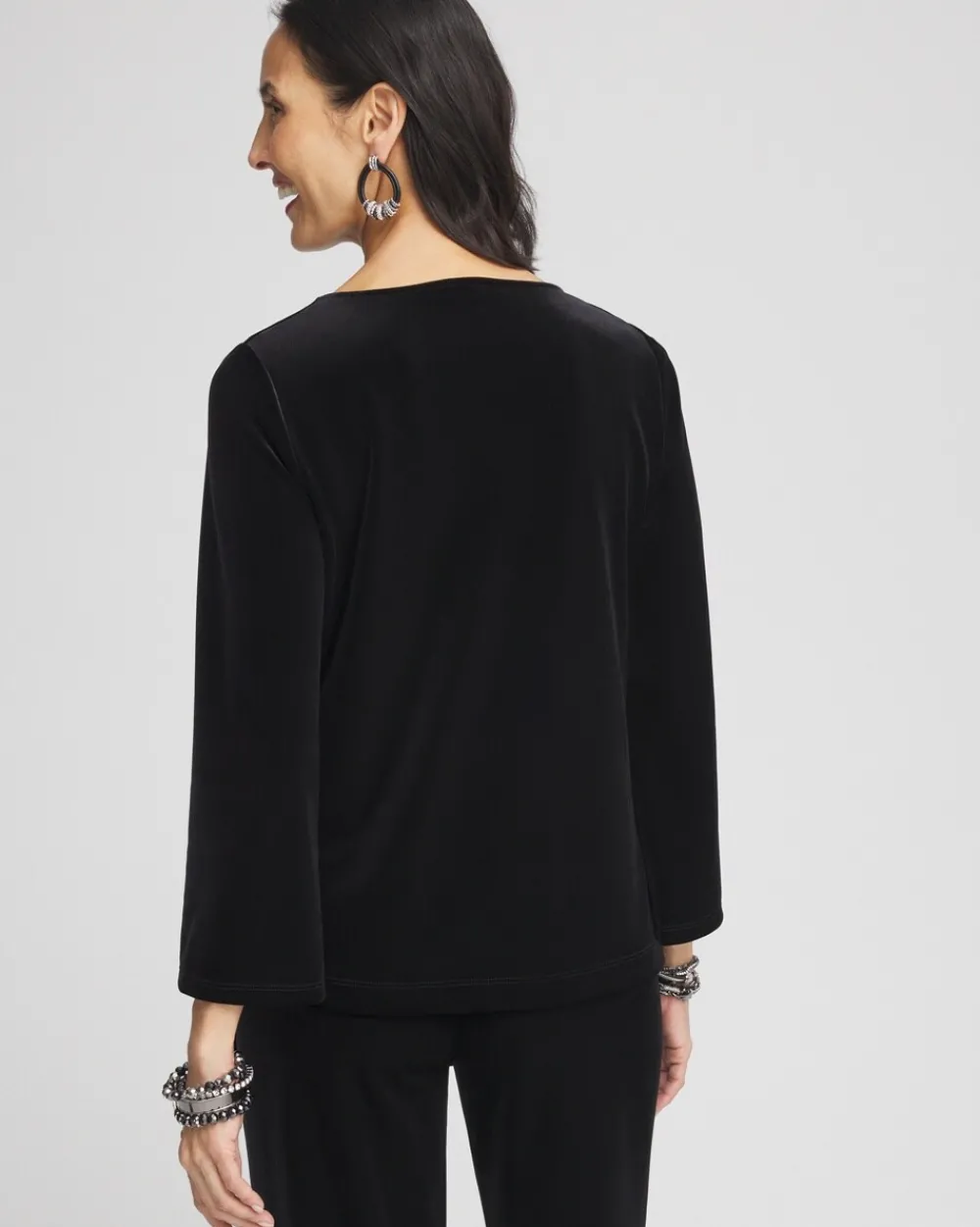 Outlet Travelers™ Velvet Cowlneck Top Tops | Matching Sets
