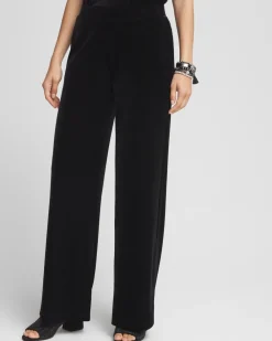 Cheap Travelers™ Velvet Wide Leg Pant Pants