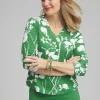 Store Vines Everyday 3/4 Sleeve Tee Tops