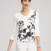 Sale Vines Everyday 3/4 Sleeve Tee Tops
