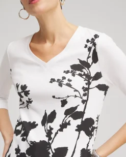 Sale Vines Everyday 3/4 Sleeve Tee Tops