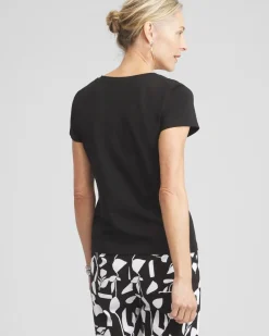 Sale V-neck Perfect Tee Tops