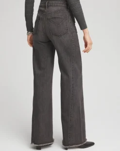 Flash Sale Wide Leg Frayed Hem Jeans Jeans & Denim | Matching Sets