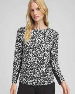 Cheap ZenCool® UPF Dots Long Sleeve Top Tops