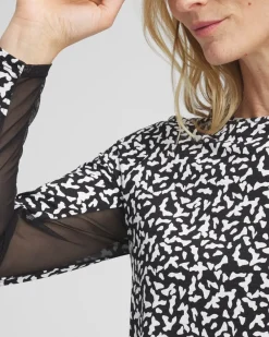 Cheap ZenCool® UPF Dots Long Sleeve Top Tops