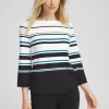 Cheap Zenergy® 3/4 Flare Sleeve Pullover Tops
