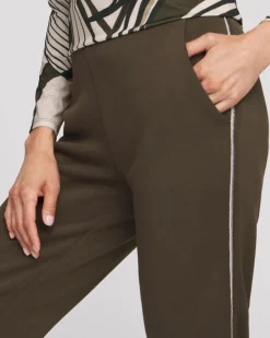Cheap Zenergy® Caviar Bead Scuba Ankle Pants Pants