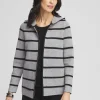 Sale Zenergy® Luxe Reversible Stripe Cardigan Jackets & Coats