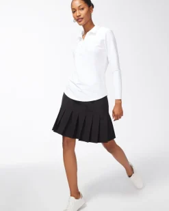 Hot Zenergy® Mesh Detail Zip Pullover Tops