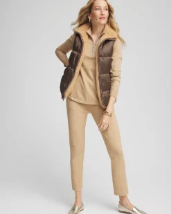 Outlet Zenergy® Reversible Faux-Fur Vest Activewear | Jackets & Coats