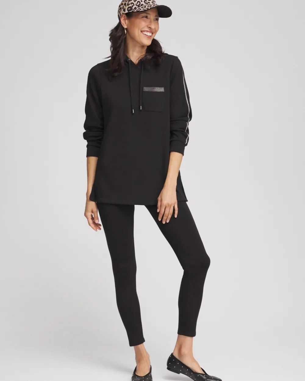 Store Zenergy® Scuba Caviar Bead Sweatshirt Tops