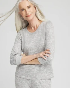 Cheap Zenergy® Soft Essentials 3/4 Sleeve Top Tops