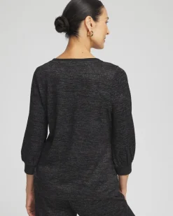 Cheap Zenergy® Soft Essentials 3/4 Sleeve Top Tops