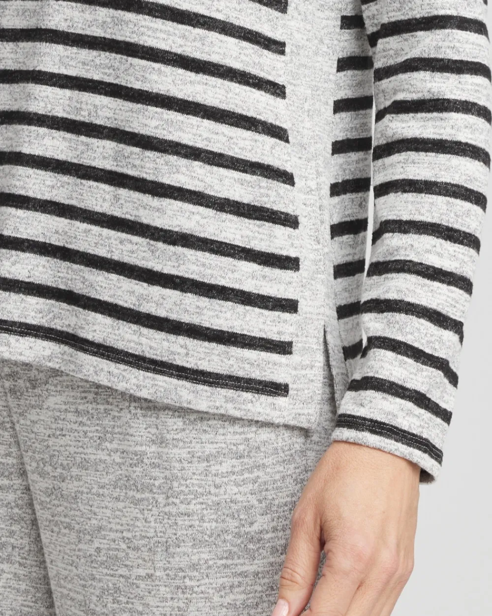 Best Sale Zenergy® Soft Essentials Stripe Long Sleeve Top Tops