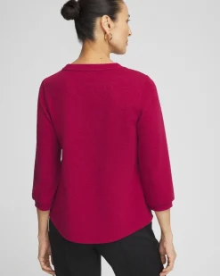 Best Sale Zenergy® Textured Pullover Top Tops