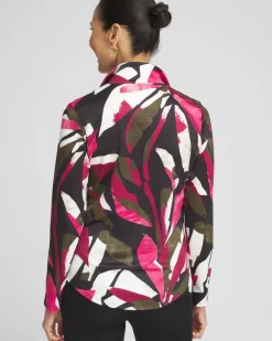 Outlet Zenergy® UPF Abstract Half Zip Top Tops