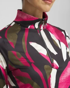 Outlet Zenergy® UPF Abstract Half Zip Top Tops