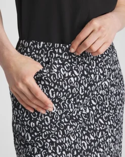 Discount Zenergy® UPF Animal Pleat Detail Skort Pants | Skirts